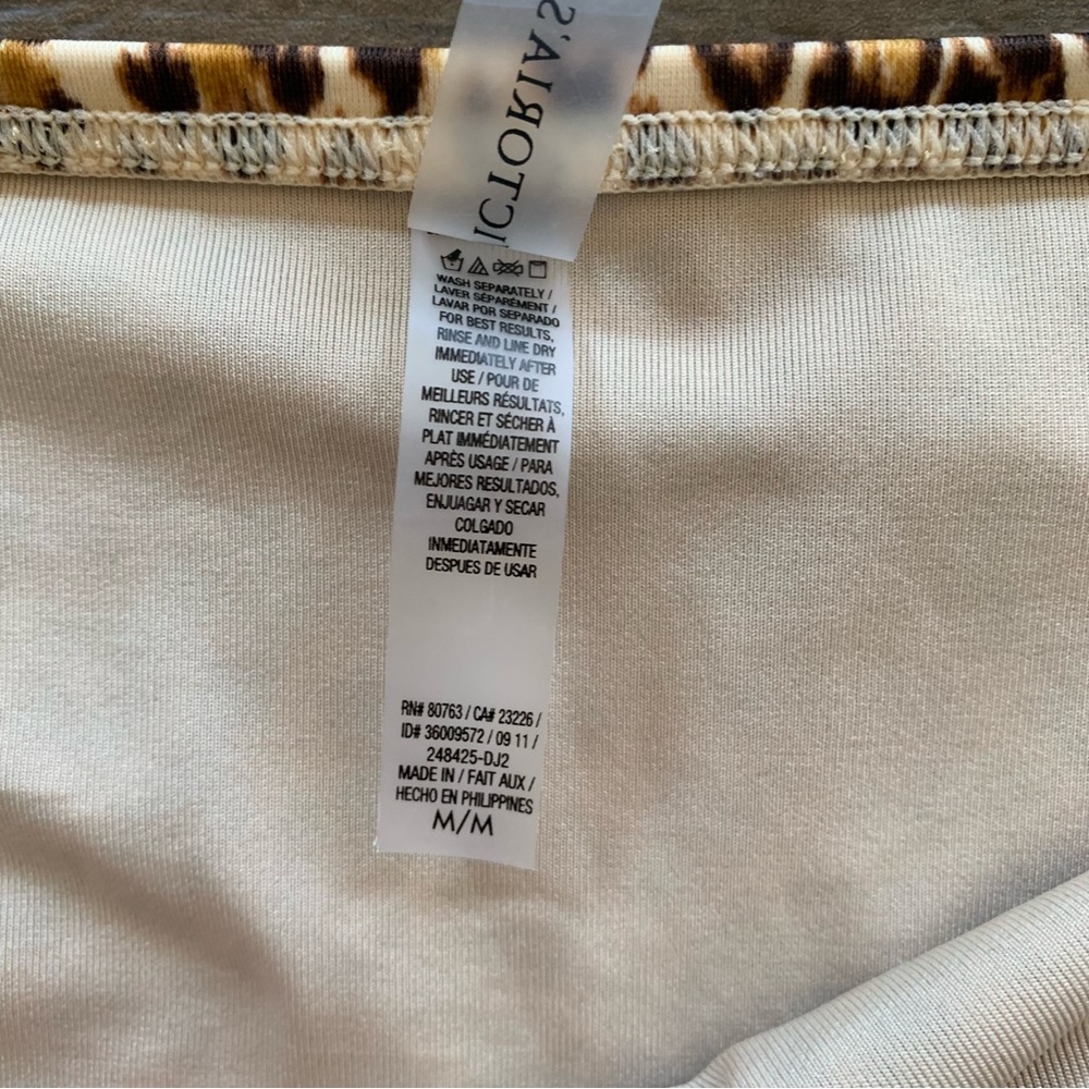 Victoria’s Secret leopard print bikini bottoms - Picture 3 of 5